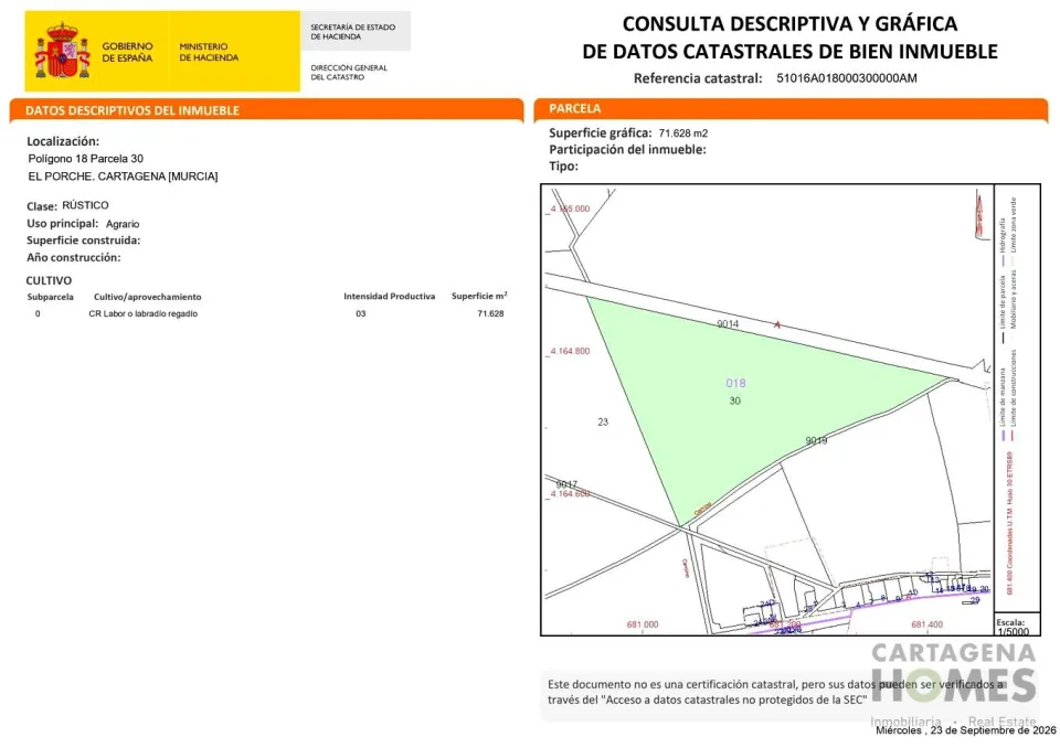 Land that is better understood by enlarging the map in VISTA  ALEGRE — photo 4